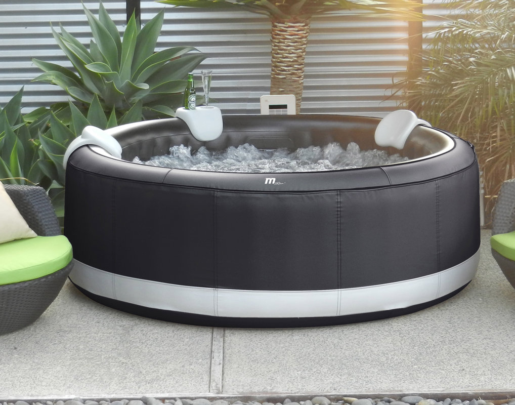 MSPA 4Person 110Jet Inflatable Plug and Play Spa & Reviews Wayfair