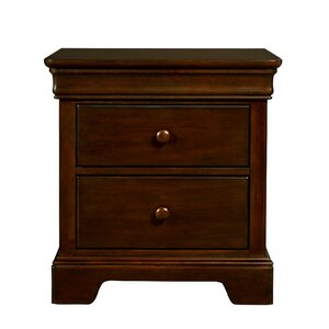 Teaberry Lane 2 Drawer Nightstand