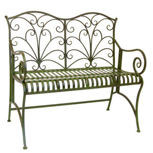 Gartenbank Lucton aus Stahl von Fallen Fruits