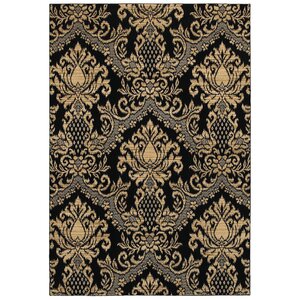 Black Area Rug