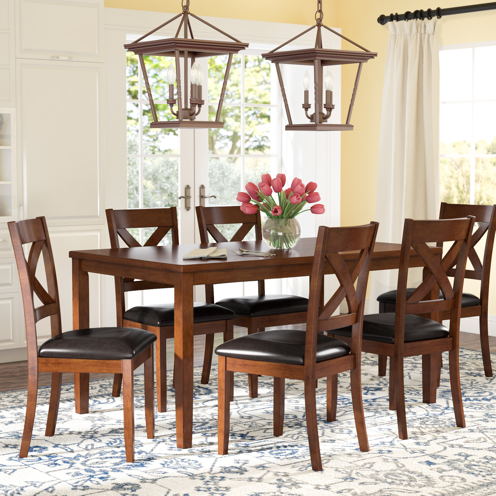 Nadine 7 Piece Dining Set