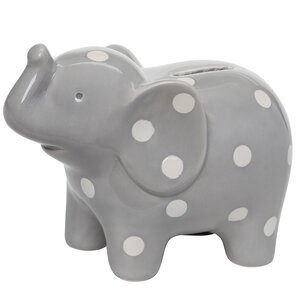 Landen Elephant Ceramic Piggy Bank