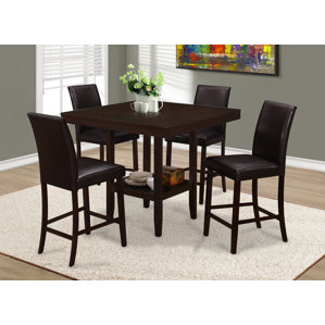 Williamsburg 5 Piece Dining Set by Red Barrel St..