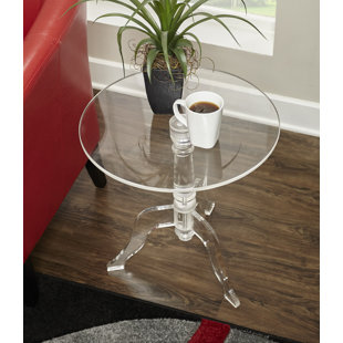 Clear Acrylic Accent Table Wayfair Quickview