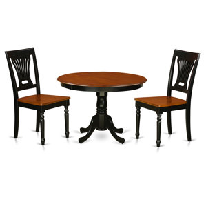 Hartland 3 Piece Dining Set by Wooden Importers