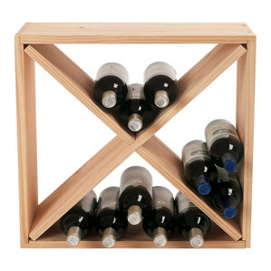 Stackable Cube 24 Bottle Tabletop Wine Rack by Wine Enthusiast