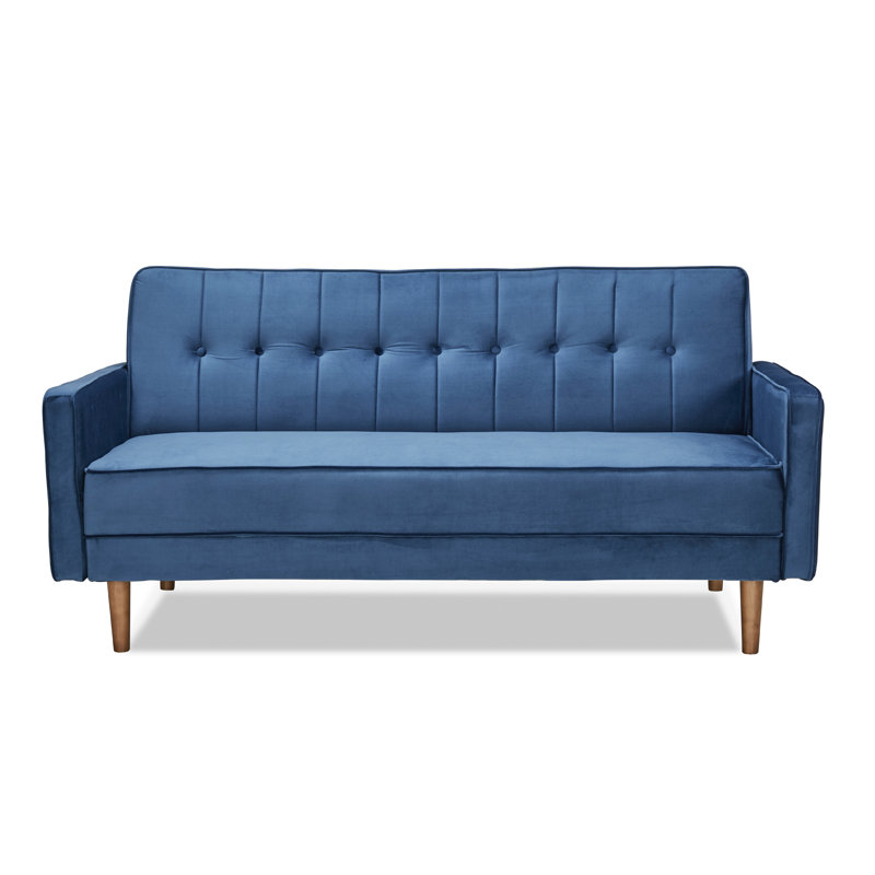 Everly Quinn Tackett Convertible Loveseat Reviews Wayfair Tackett Convertible Loveseat