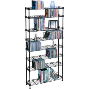 Multimedia Storage Rack by Rebrilliant