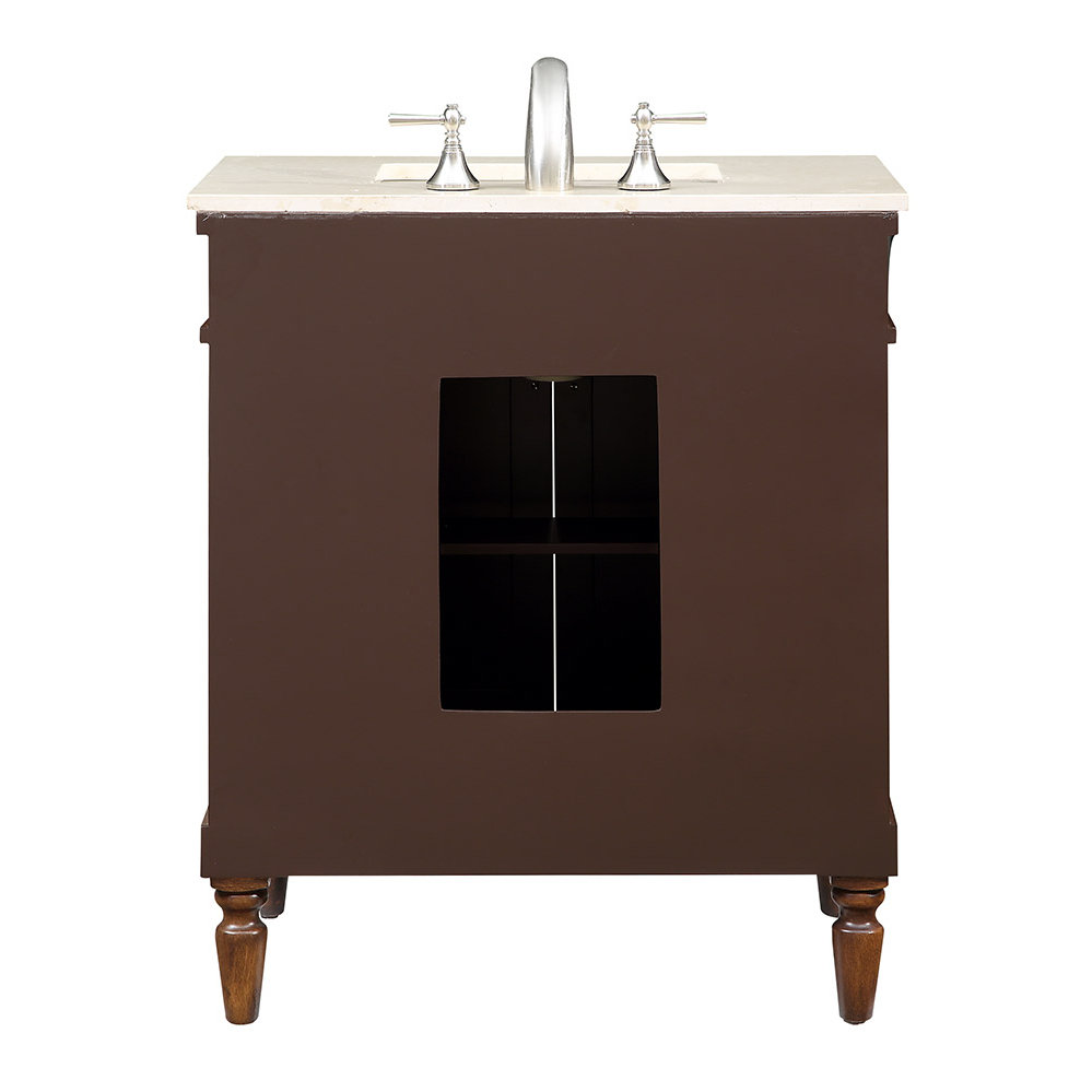 Elegant Lighting Lexington 30" Single Bathroom Vanity Set & Reviews