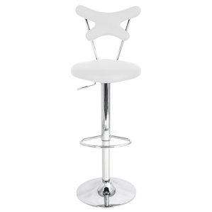 Darren Adjustable Height Swivel Bar Stool by Wad..