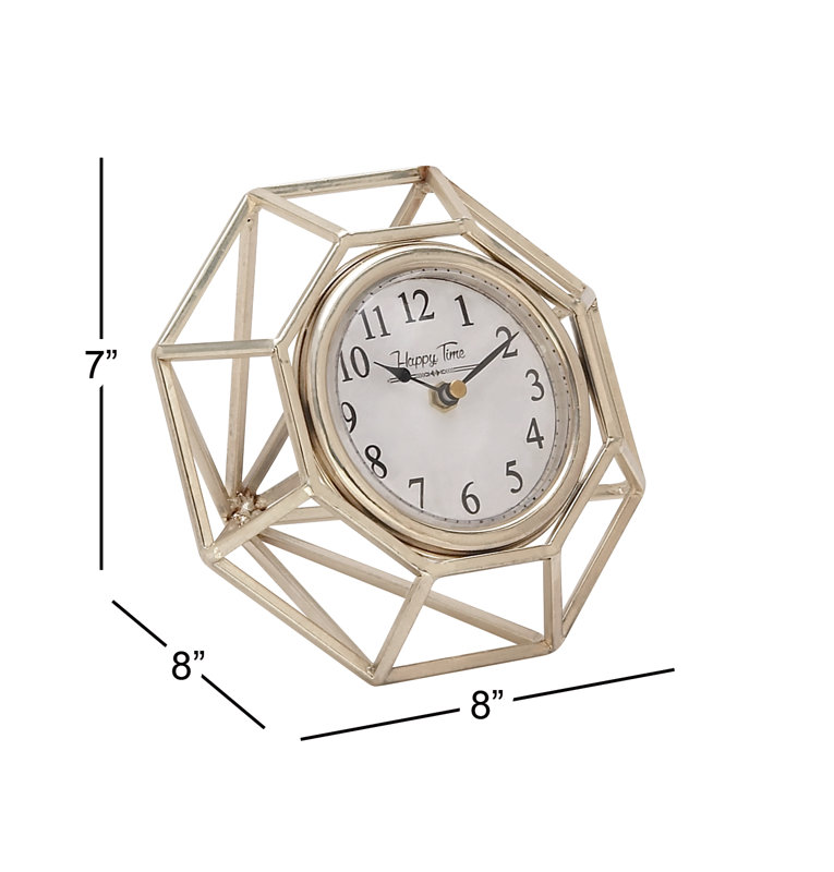 Cole & Grey Table Clock & Reviews Wayfair