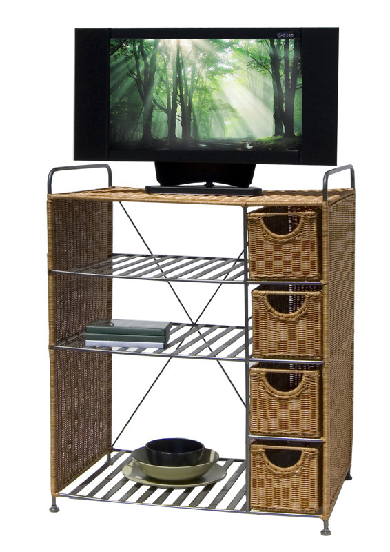 OIA Wicker 26" TV Stand & Reviews Wayfair