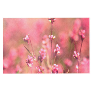 Robin Dickinson 'Its a Sweet Sweet Life' Flowers Doormat