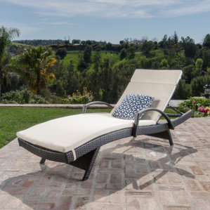 outdoor chaise lounge no arms