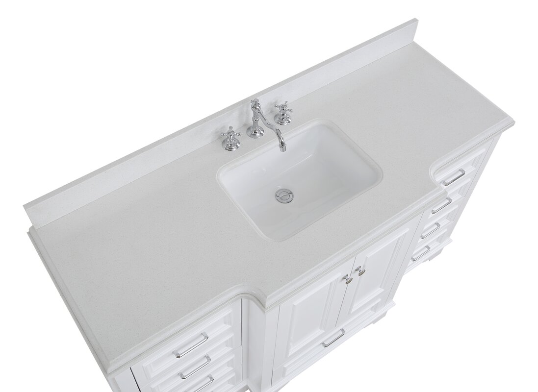 Nantucket 60 Single Bathroom Vanity Set