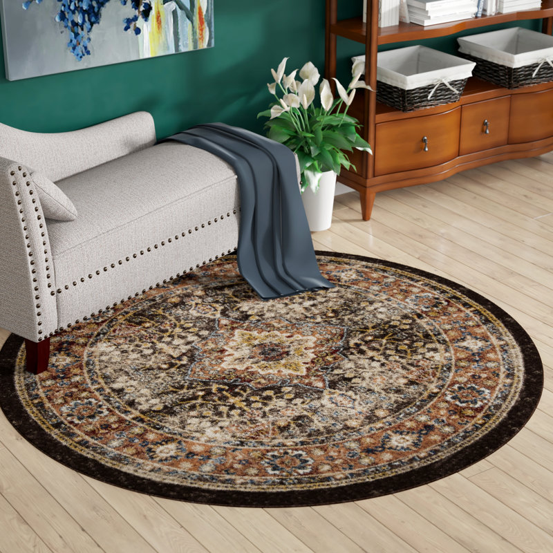 Broomhedge Brown/Rust Area Rug & Reviews Birch Lane