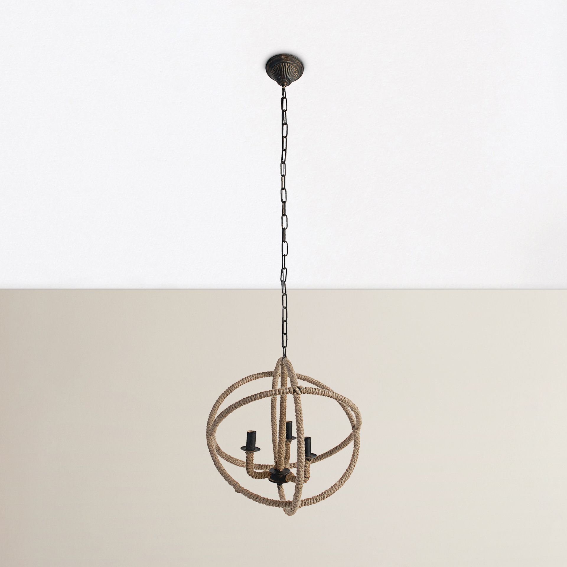 Beachcrest Home Dazelle 3 Light Globe Chandelier Reviews Wayfair