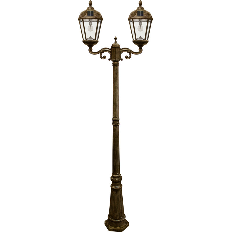Gama Sonic Royal Solar Powered 22 Light Led 89 Post Light Wayfair