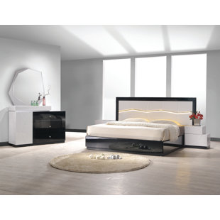 Modern Contemporary Bedroom Sets Allmodern Jinn Platform 5 Piece Bedroom Set