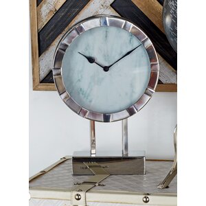 Stainless Steel Table Clock