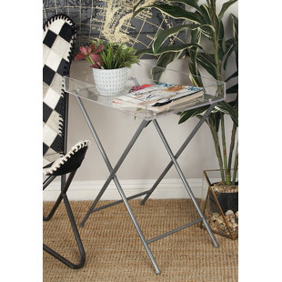 Tray Tables Tv Trays You Ll Love Wayfair Metal And Acrylic Tray Table