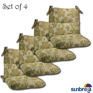 Outdoor Sunbrella Chair Cushion (Set of 4)