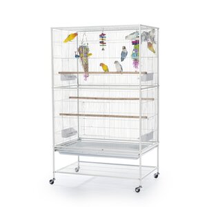 Flight Bird Cage with Storage Shelf