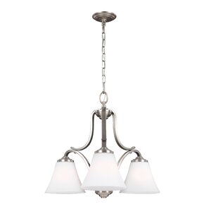 Cincinnati 3-Light Shaded Chandelier