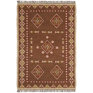 Hacienda Brown/Tan Southwestern Area Rug