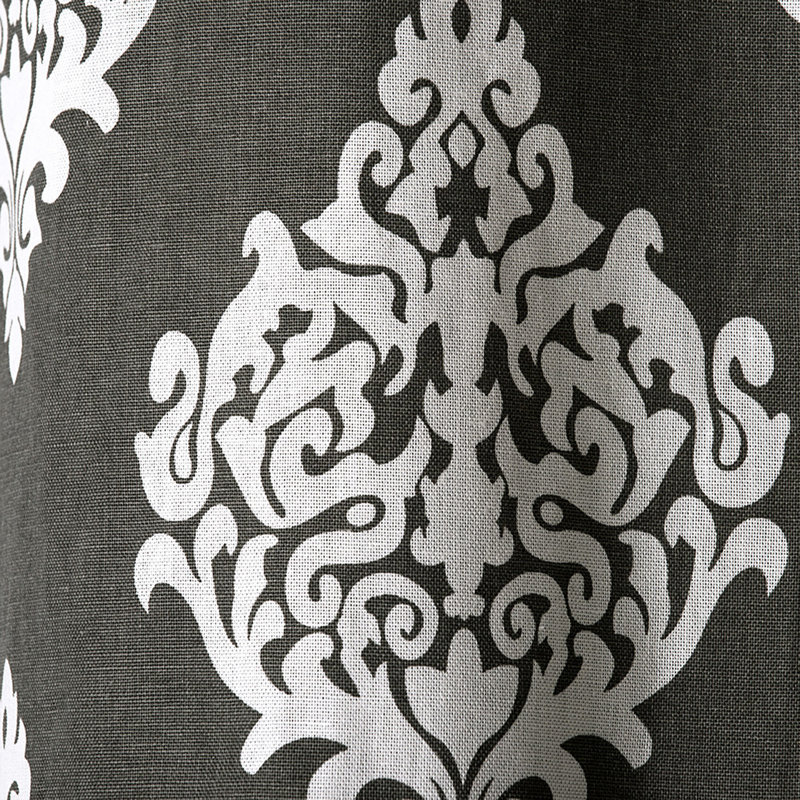 Amalgamated Textiles Damask Room Darkening Grommet Curtain Panels