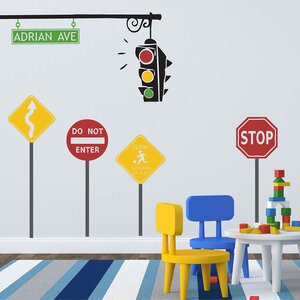 Traffic Set Wall Decal