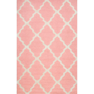 Kristen Baby Pink Area Rug