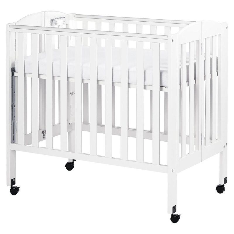 Dream On Me 3in1 Portable Convertible Folding Crib & Reviews Wayfair