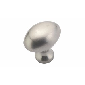 Traditional Metal Oval Knob (Set of 10)