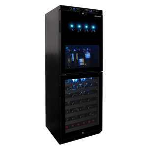 88 Bottle Dual Zone Convertible Wine Cooler by Vinotemp
