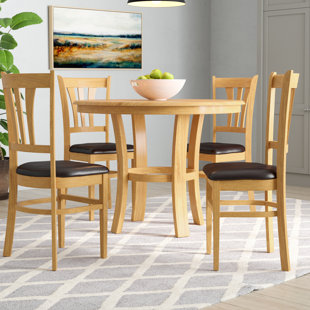 Set Of 4 Chairs Wayfair Co Uk Himmel Dining Set With 4 Chairs