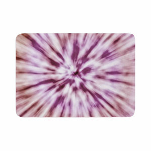 Nika Martinez Spring Tie Dye Urban Memory Foam Bath Rug