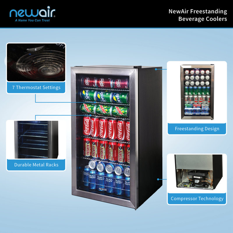 NewAir 2.2 cu. ft. Beverage center & Reviews Wayfair