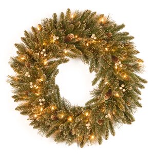 Glittery Pine Wreath