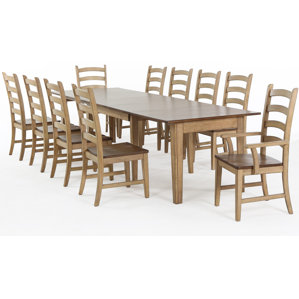 Huerfano Valley 11 Piece Dining Set by Loon Peak