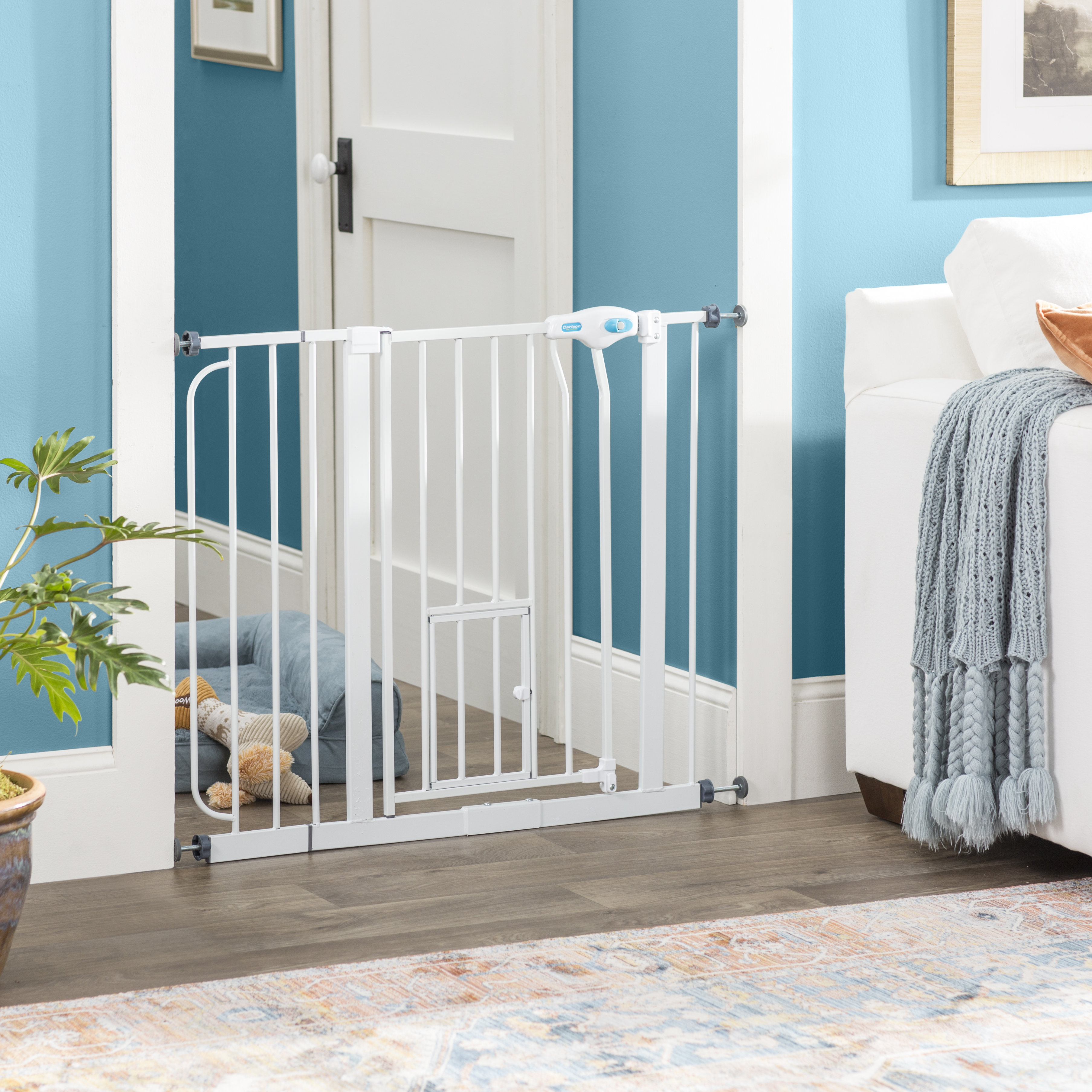 Archie Oscar Pressure Mounted Pet Gate Reviews Wayfair Ca