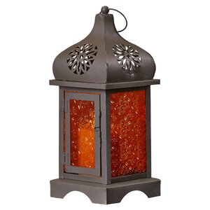 Glass and Metal Lantern