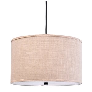 Chasse 3-Light Drum Pendant