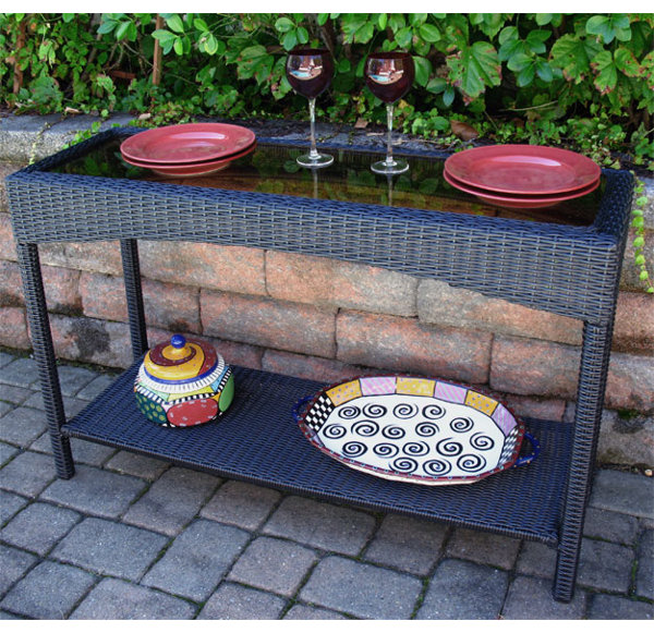 Wicker Warehouse Caribbean Console Table & Reviews Wayfair