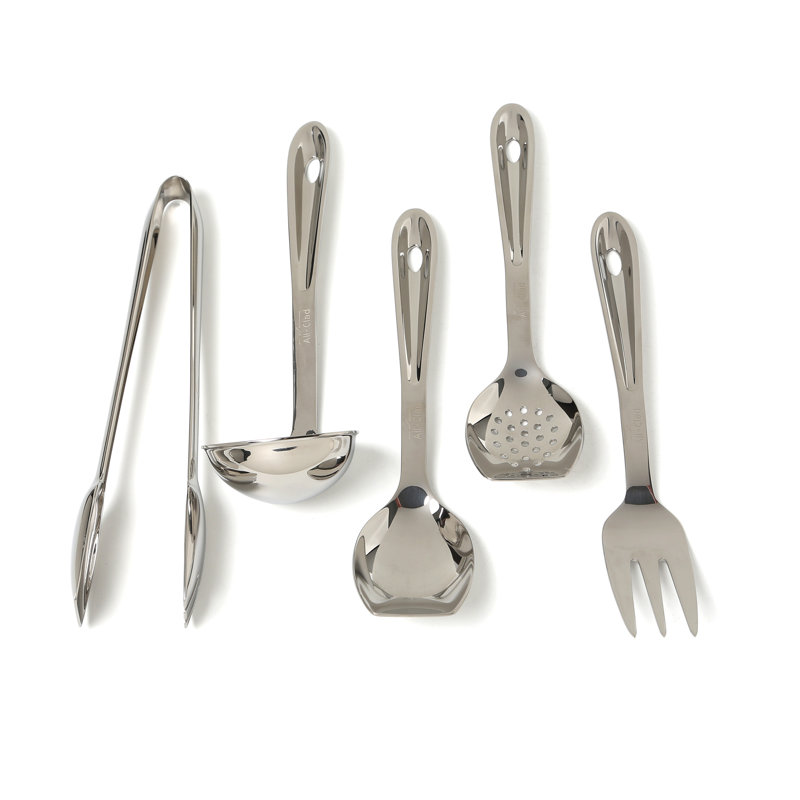 AllClad All Professional Tools 6 Piece Cook Serve Tool Utensil Set
