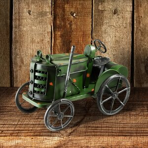 Tractor Lawn Ornament Statue