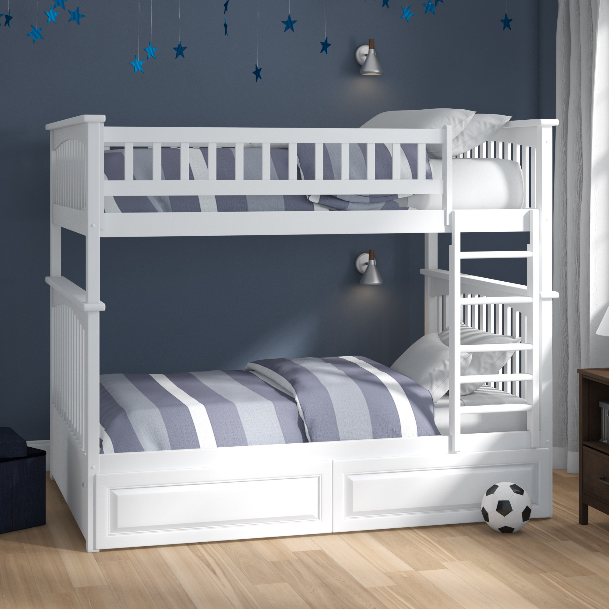 Viv Rae Henry Bunk Bed With Storage Reviews Wayfair Product Overview