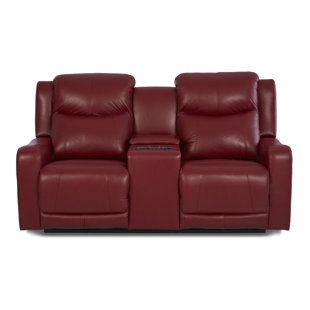 Lumbar Support Sofa Wayfair Theodore Reclining Sofa With Headrest And Lumbar Support