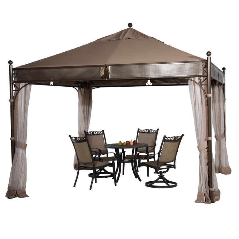 Abba Patio 12 Ft. W x 12 Ft. D Metal PopUp Gazebo Wayfair