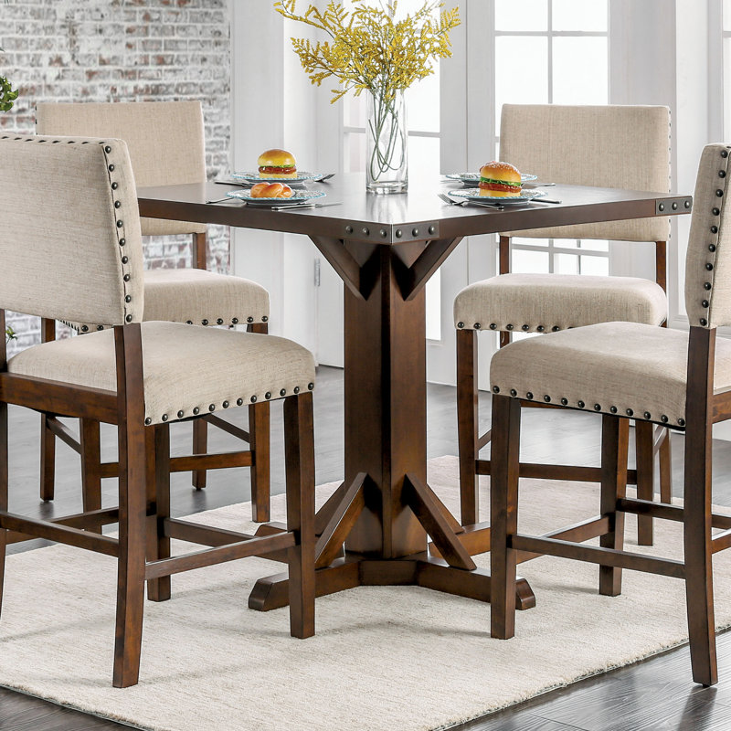 Gracie Oaks Felix Counter Height Dining Table Reviews Wayfair Felix Counter Height Dining Table